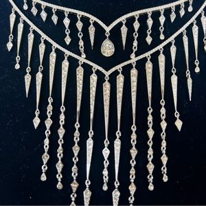 Swarovski Flame Necklace Clear Crystal Rhodium-Plated

Style# 5230684